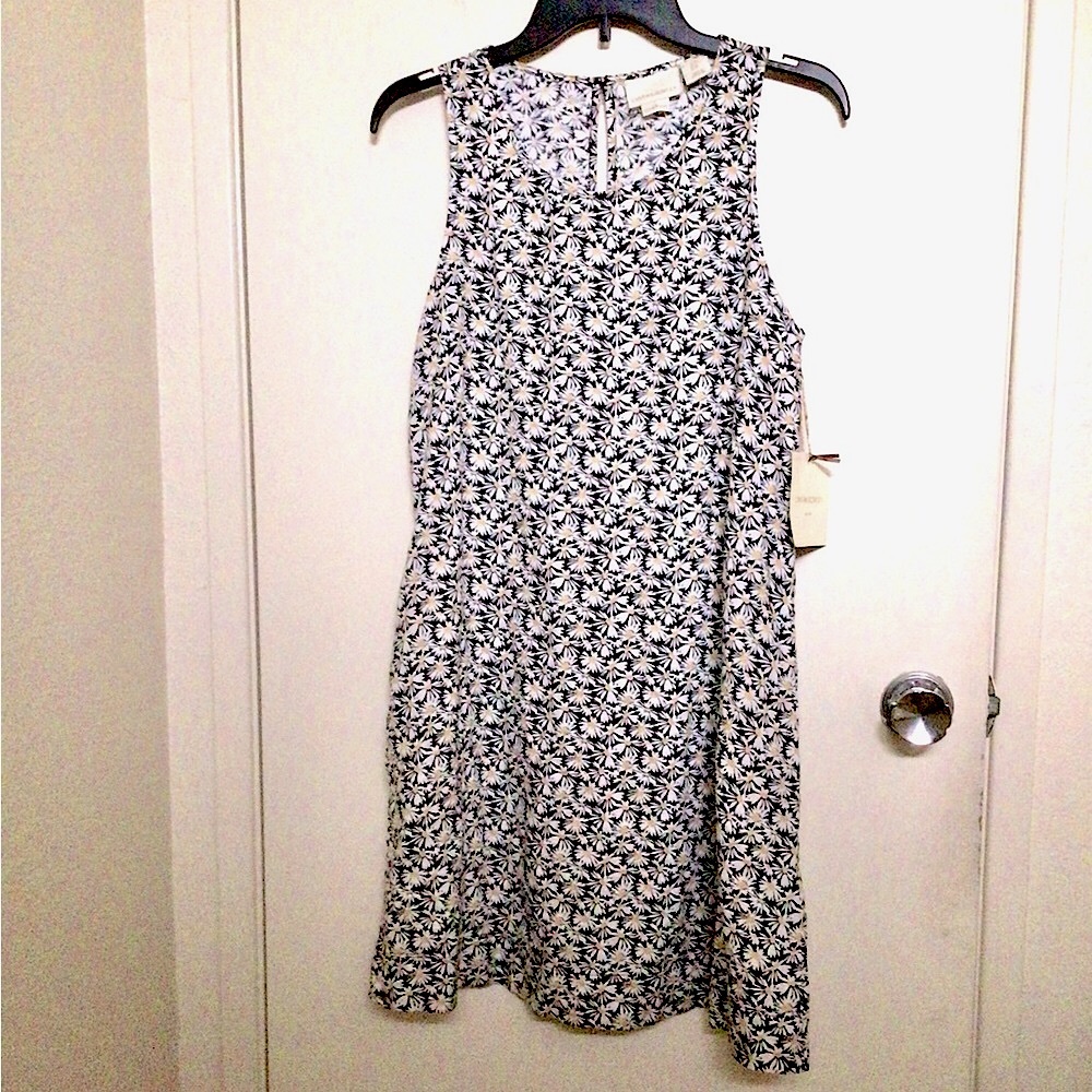 Cynthia Rowley Linen Daisy Sundress NWT